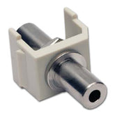 Hubbell SF35FFAL Snap Fit 3.5mm Feed-Thru Stereo Jack